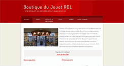 Desktop Screenshot of boutiquedujouetrdl.com
