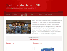 Tablet Screenshot of boutiquedujouetrdl.com